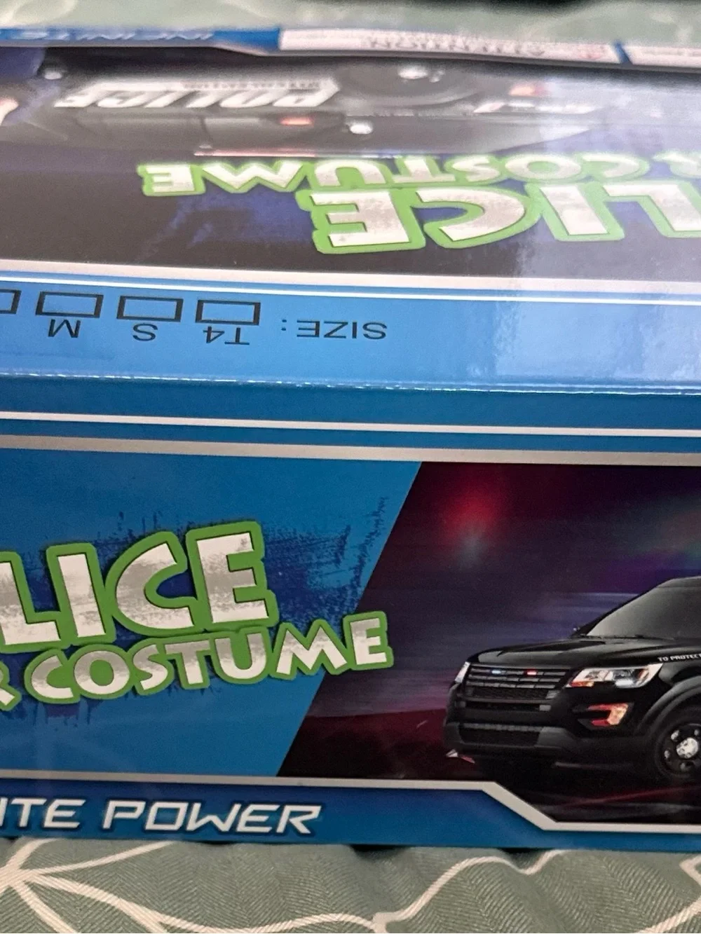 Police Toy Light Bar and Accessories in Navy and Red/Blue